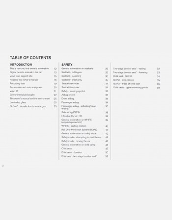 volvo v60 2017 owners manual lhd&rhd